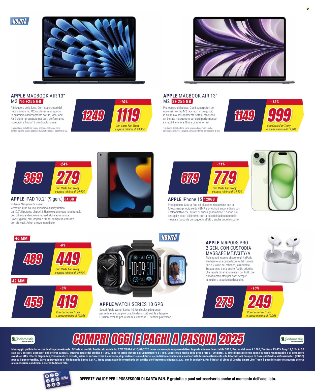 Volantino Trony - 27/12/2024 - 15/1/2025. Pagina 25
