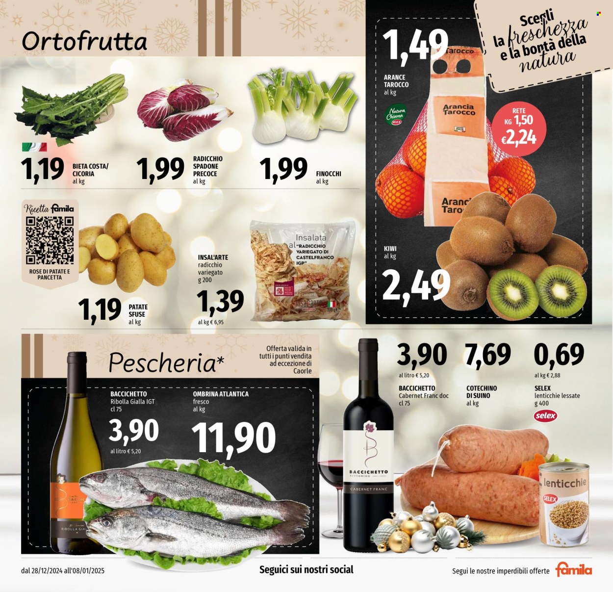 Volantino Famila - 28/12/2024 - 8/1/2025. Pagina 5