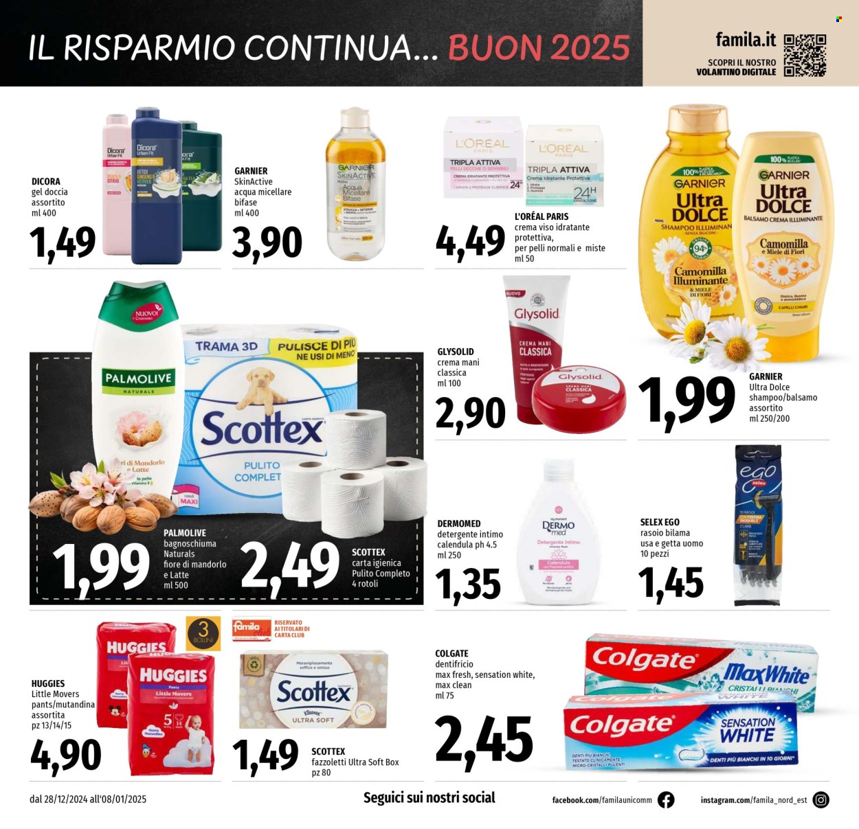 Volantino Famila - 28/12/2024 - 8/1/2025. Pagina 18