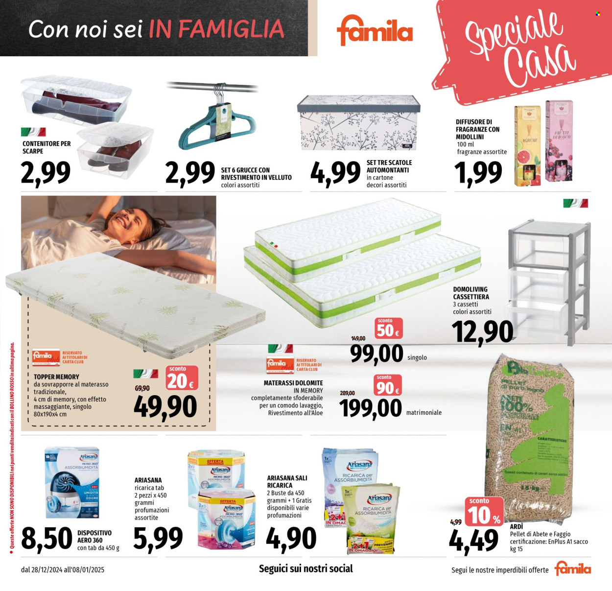 Volantino Famila - 28/12/2024 - 8/1/2025. Pagina 23