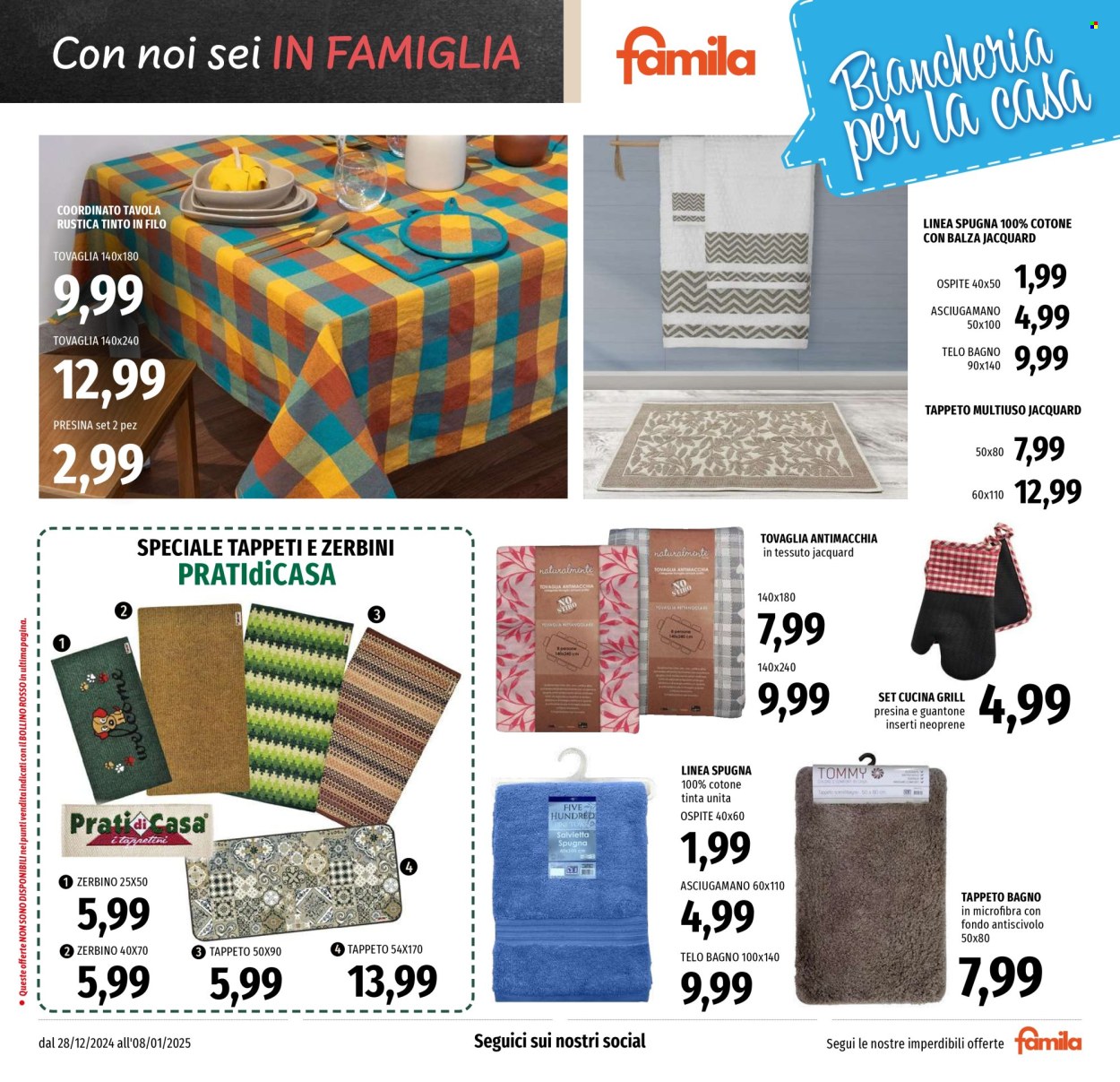 Volantino Famila - 28/12/2024 - 8/1/2025. Pagina 25