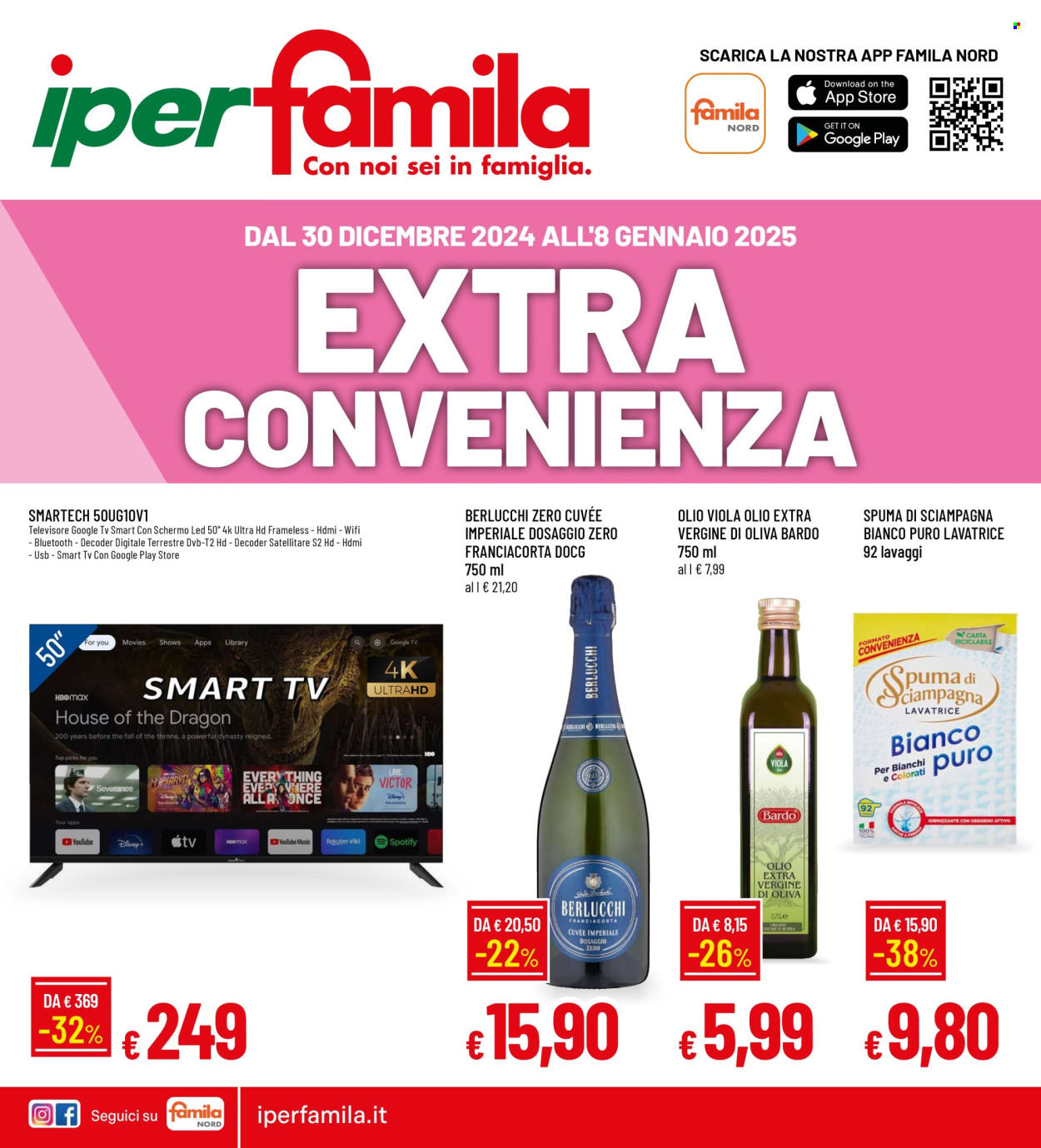 Volantino Famila - 30/12/2024 - 8/1/2025. Pagina 1