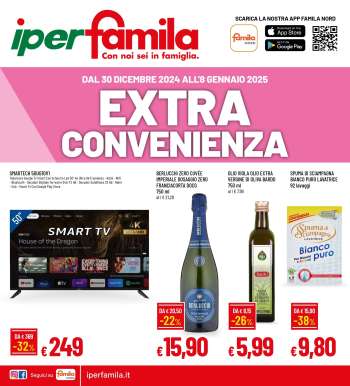 Volantino Famila - 30/12/2024 - 8/1/2025.