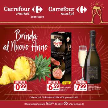 Volantino Carrefour - 27/12/2024 - 8/1/2025.