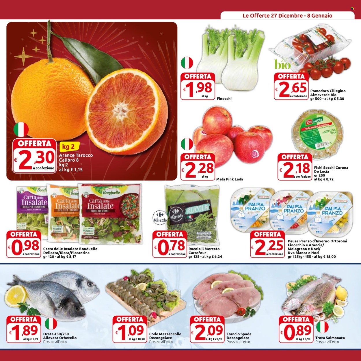 Volantino Carrefour - 27/12/2024 - 8/1/2025. Pagina 2