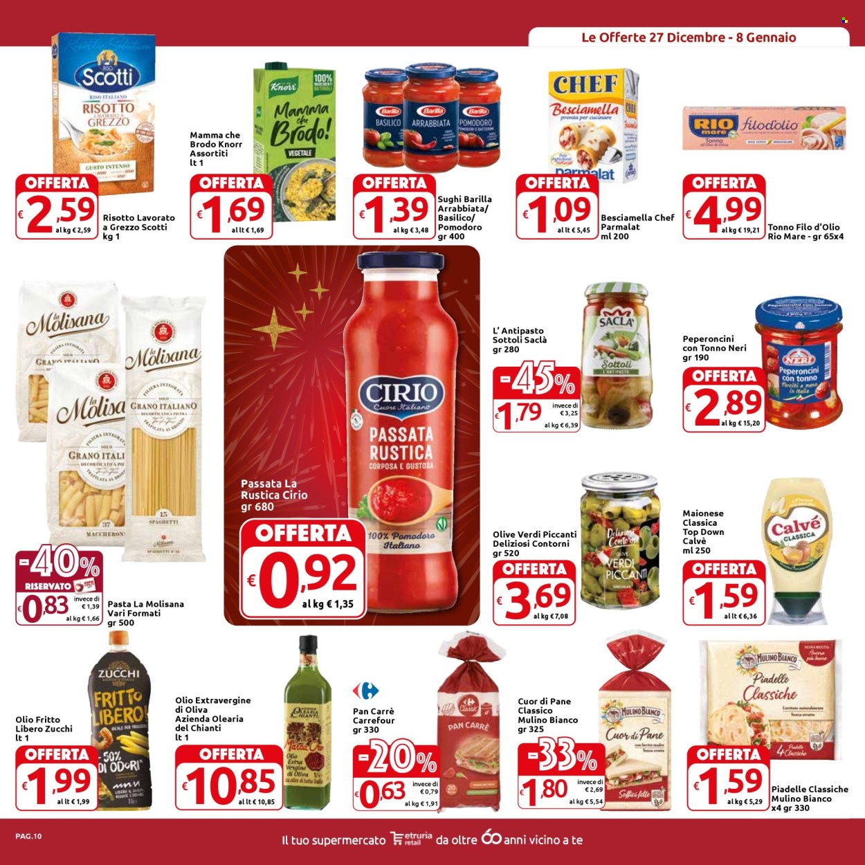 Leták Carrefour - 27.12.2024 - 8.1.2025. Strana 10