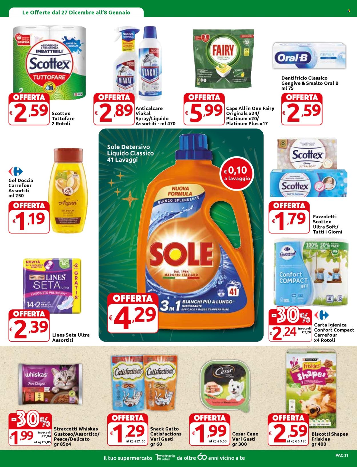 Leták Carrefour - 27.12.2024 - 8.1.2025. Strana 11