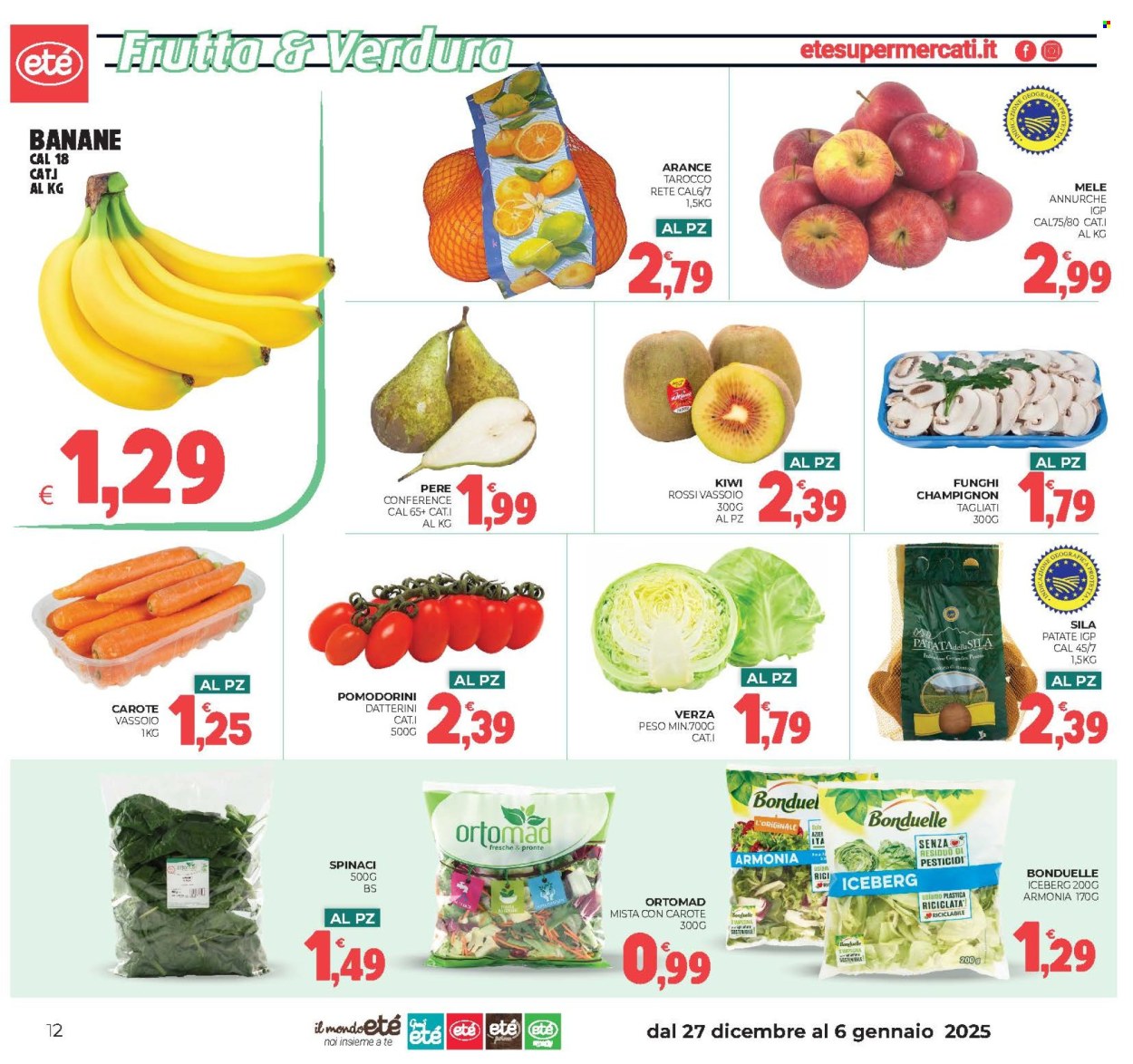Volantino Eté - 27/12/2024 - 6/1/2025. Pagina 12