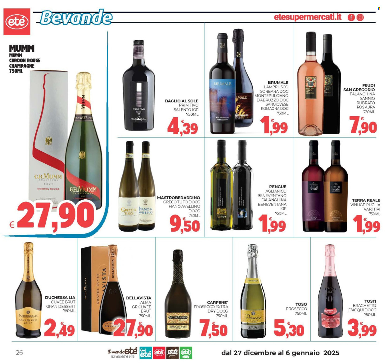 Volantino Eté - 27/12/2024 - 6/1/2025. Pagina 26