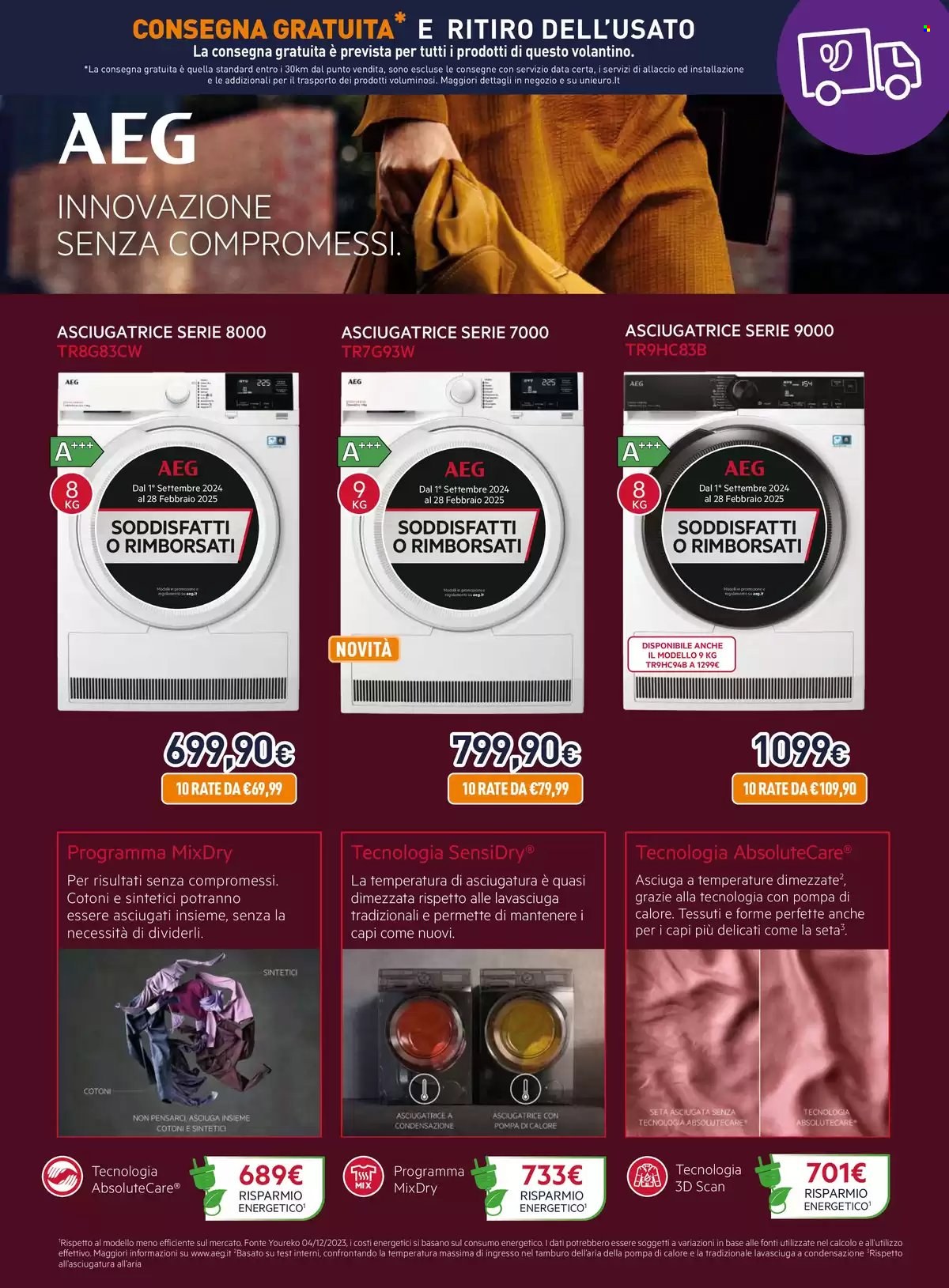 Volantino Unieuro - 27/12/2024 - 16/1/2025. Pagina 5