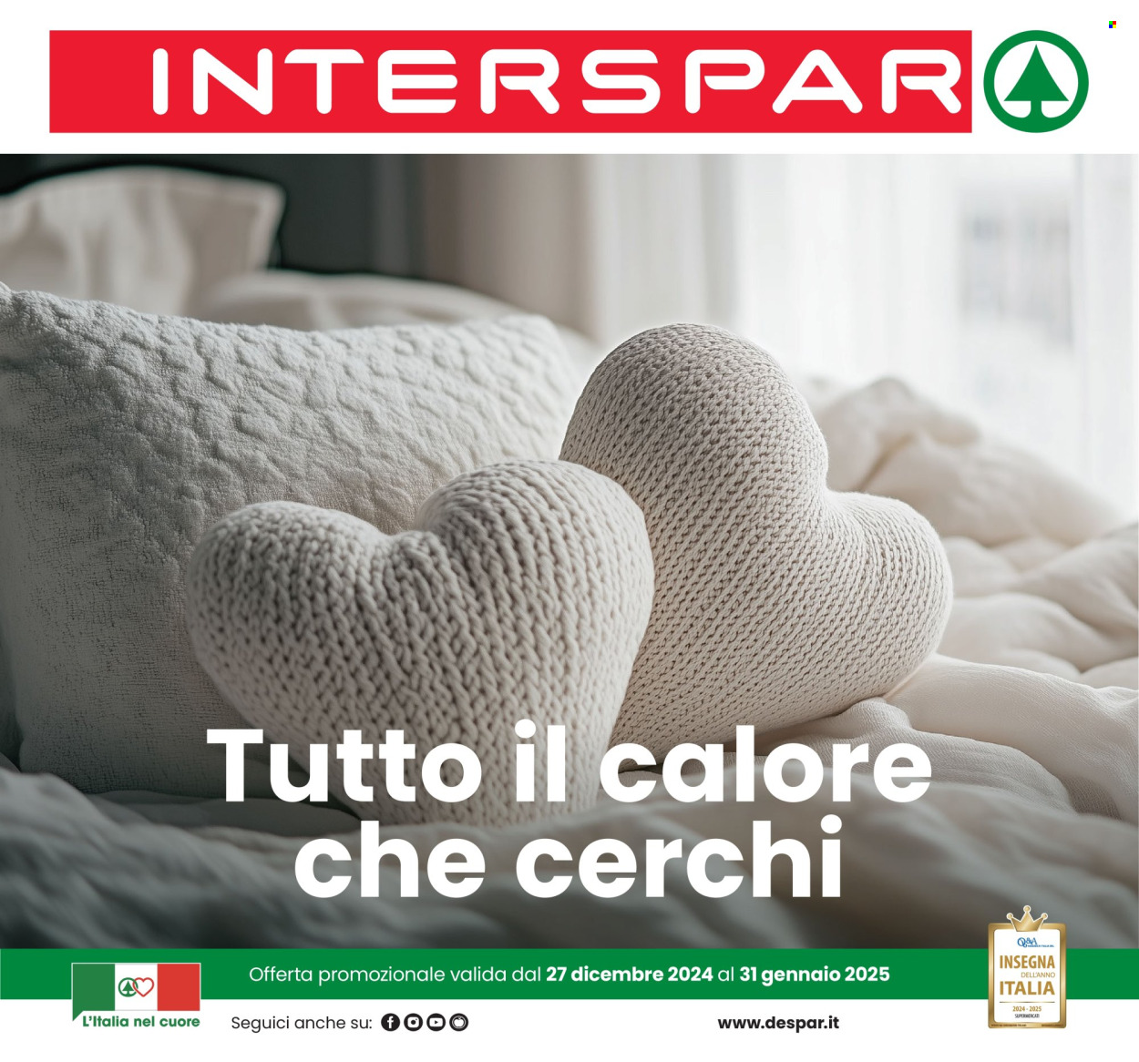 Volantino Interspar - 27/12/2024 - 31/1/2025. Pagina 1