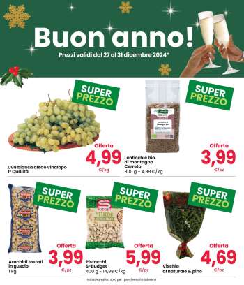 Volantino Eurospar - 27/12/2024 - 31/12/2024.