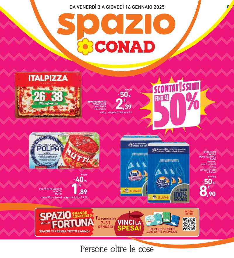 Volantino Spazio Conad - 3/1/2025 - 16/1/2025.