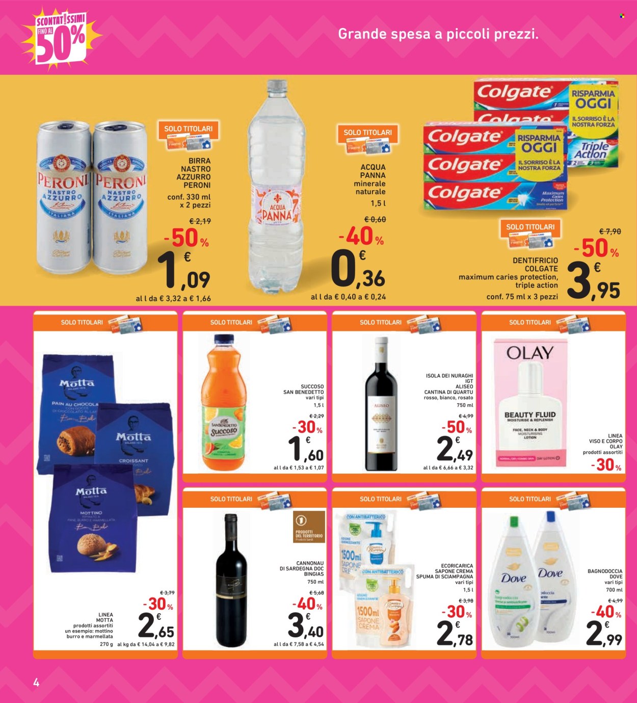 Leták Spazio Conad - 3.1.2025 - 16.1.2025. Strana 4