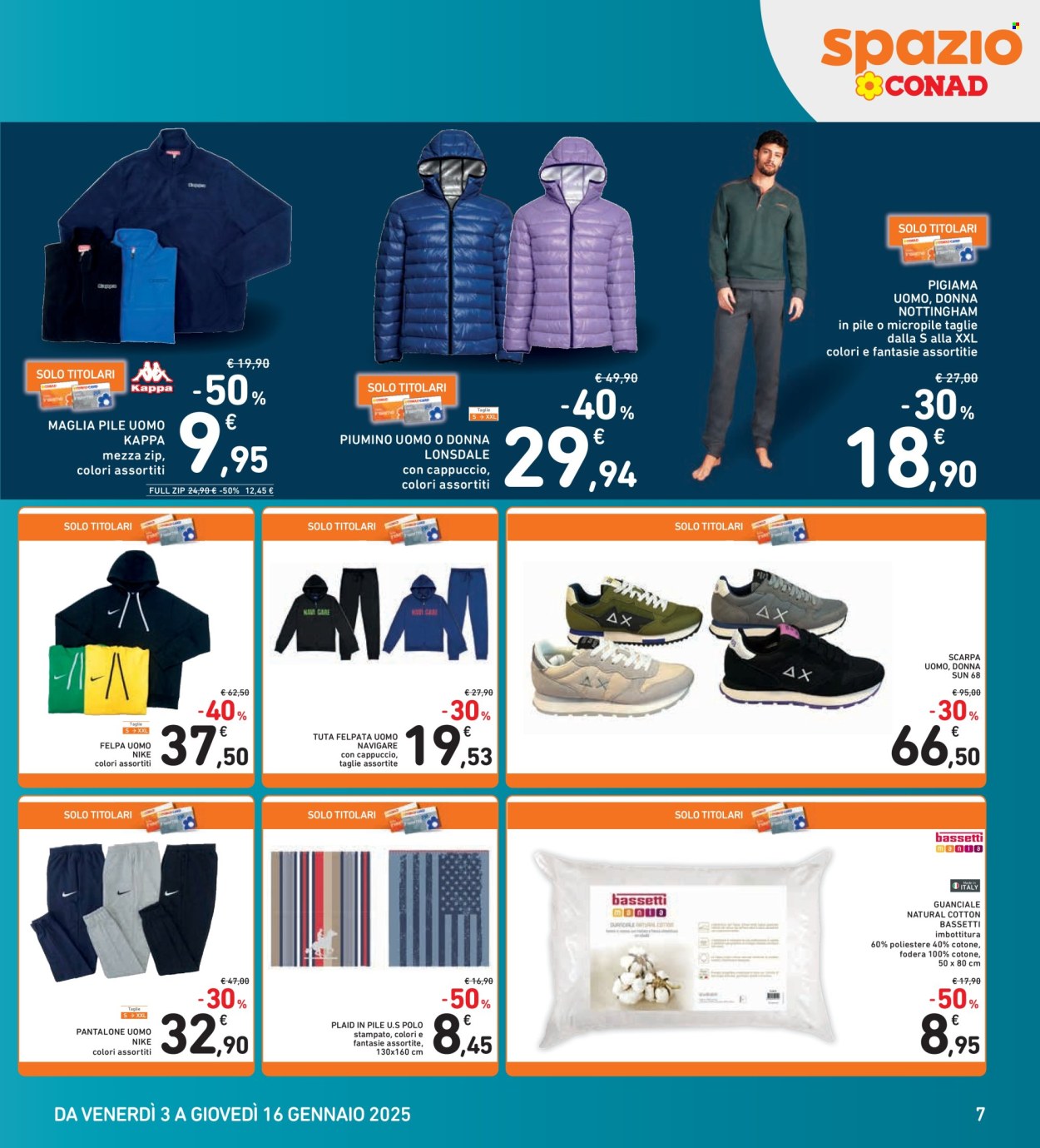 Leták Spazio Conad - 3.1.2025 - 16.1.2025. Strana 7