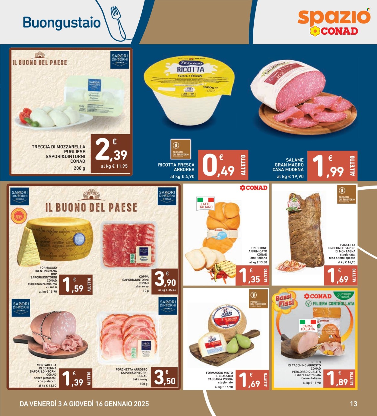 Volantino Spazio Conad - 3/1/2025 - 16/1/2025. Pagina 13