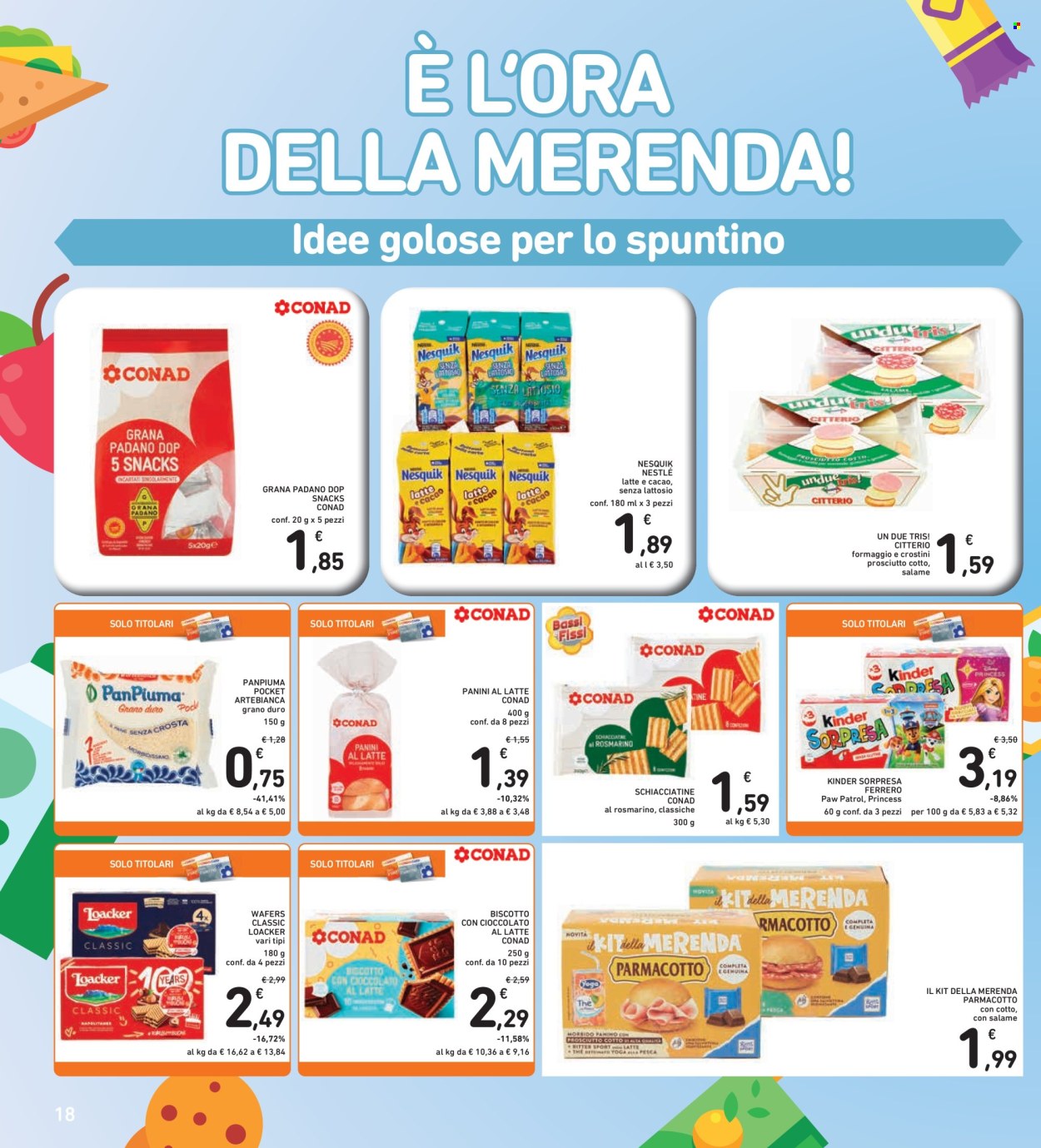Leták Spazio Conad - 3.1.2025 - 16.1.2025. Strana 18
