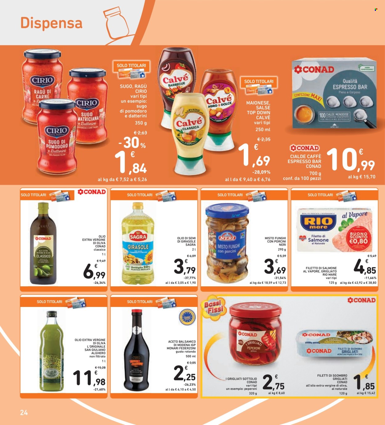 Leták Spazio Conad - 3.1.2025 - 16.1.2025. Strana 24