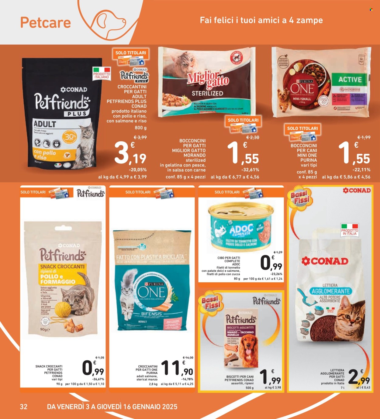 Volantino Spazio Conad - 3/1/2025 - 16/1/2025. Pagina 32