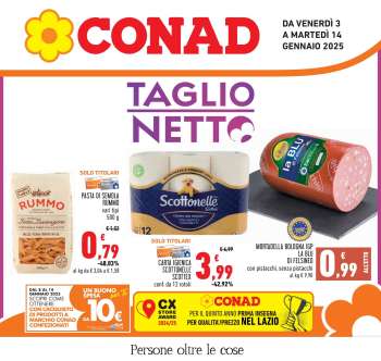 Volantino Conad - 3/1/2025 - 14/1/2025.