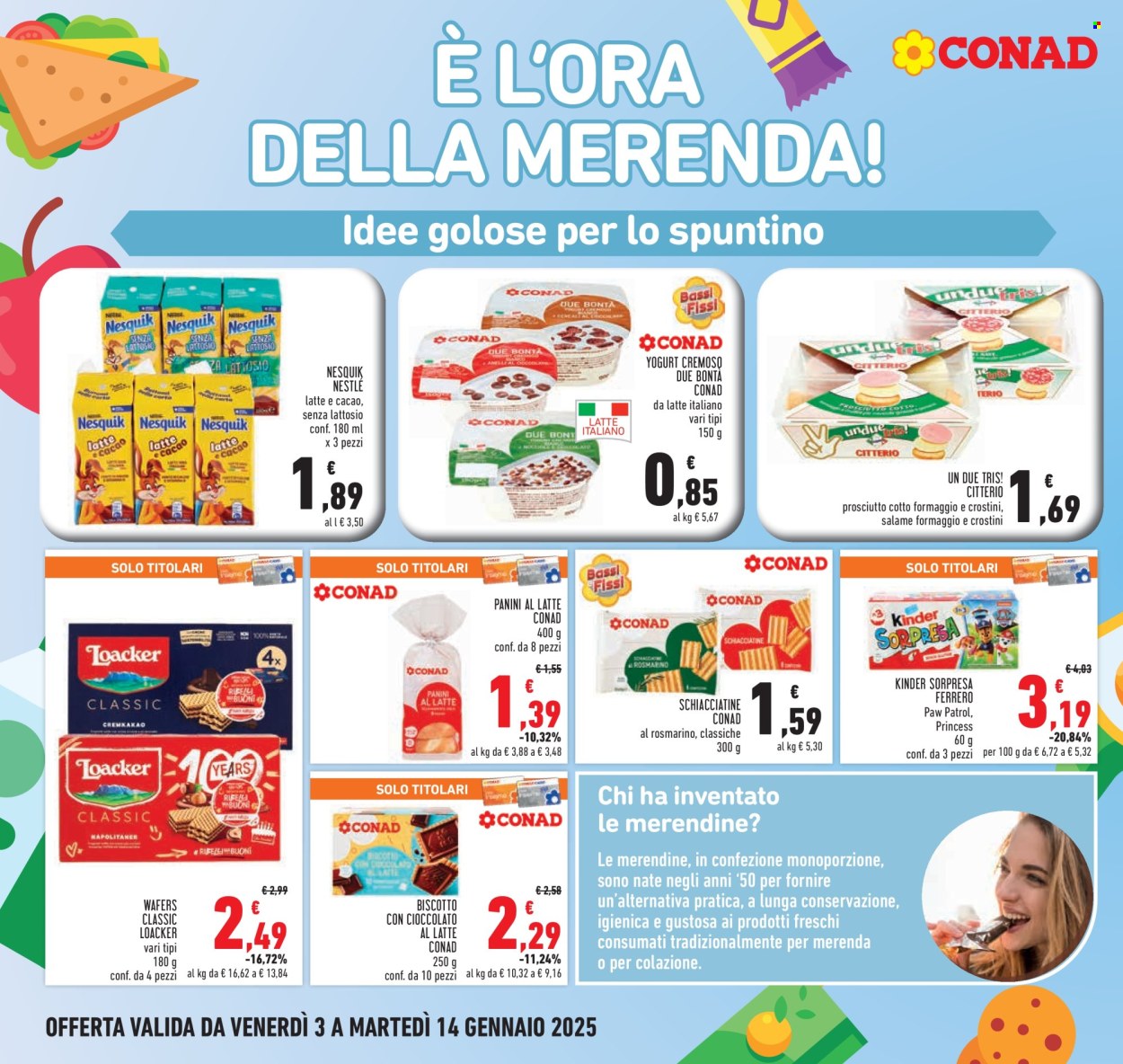 Volantino Conad - 3/1/2025 - 14/1/2025. Pagina 16