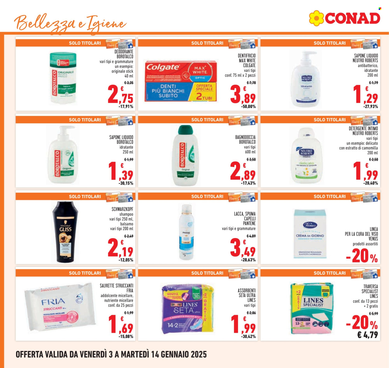 Leták Conad - 3.1.2025 - 14.1.2025. Strana 20