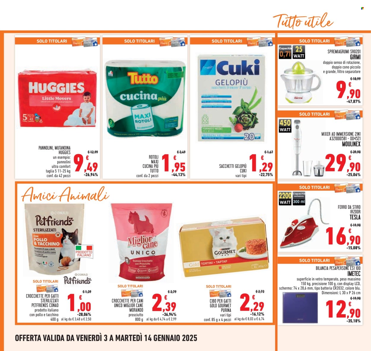 Volantino Conad - 3/1/2025 - 14/1/2025. Pagina 22