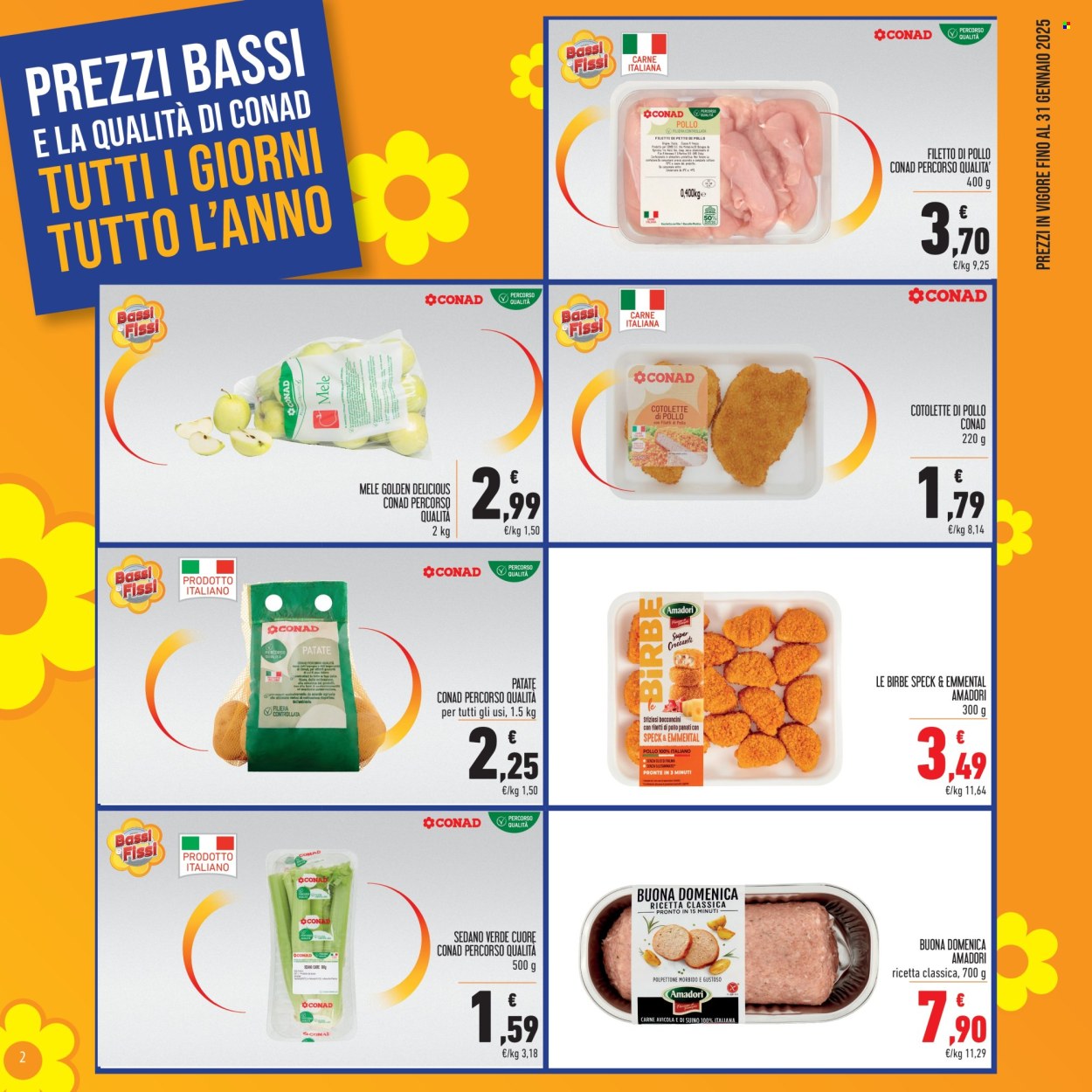 Volantino Spesa Facile Conad - 1/1/2025 - 31/1/2025. Pagina 2