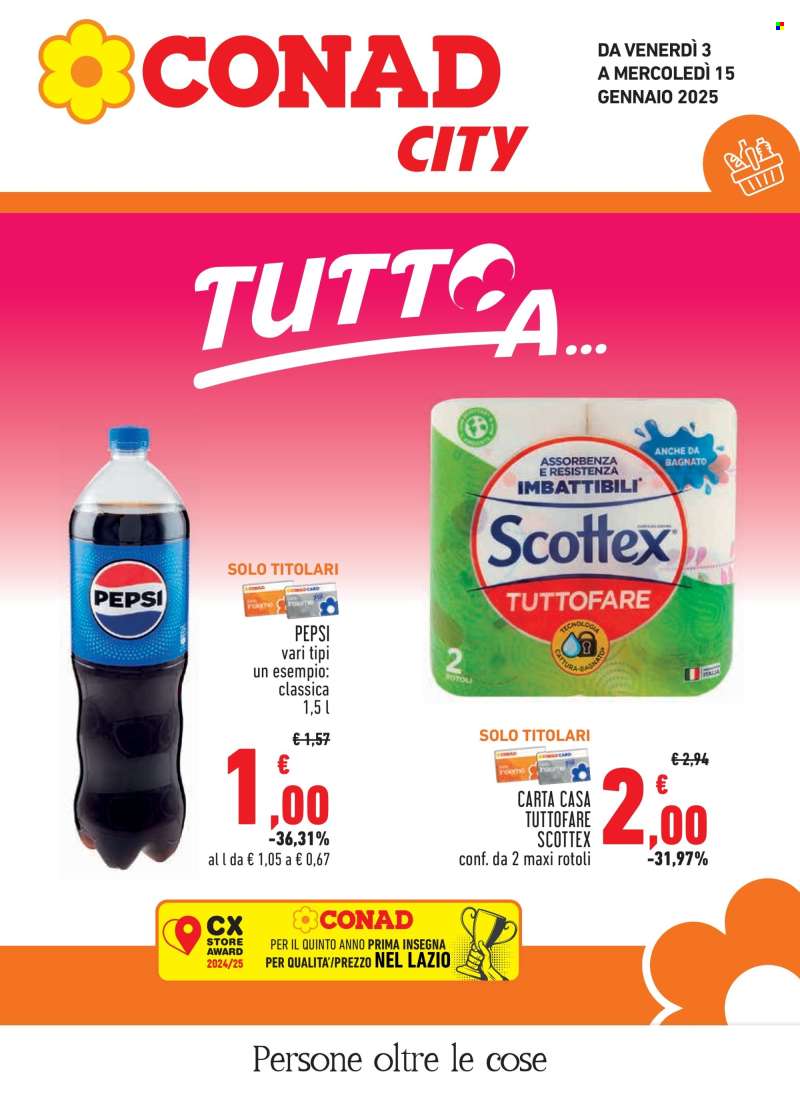 Volantino Conad - 3/1/2025 - 15/1/2025.