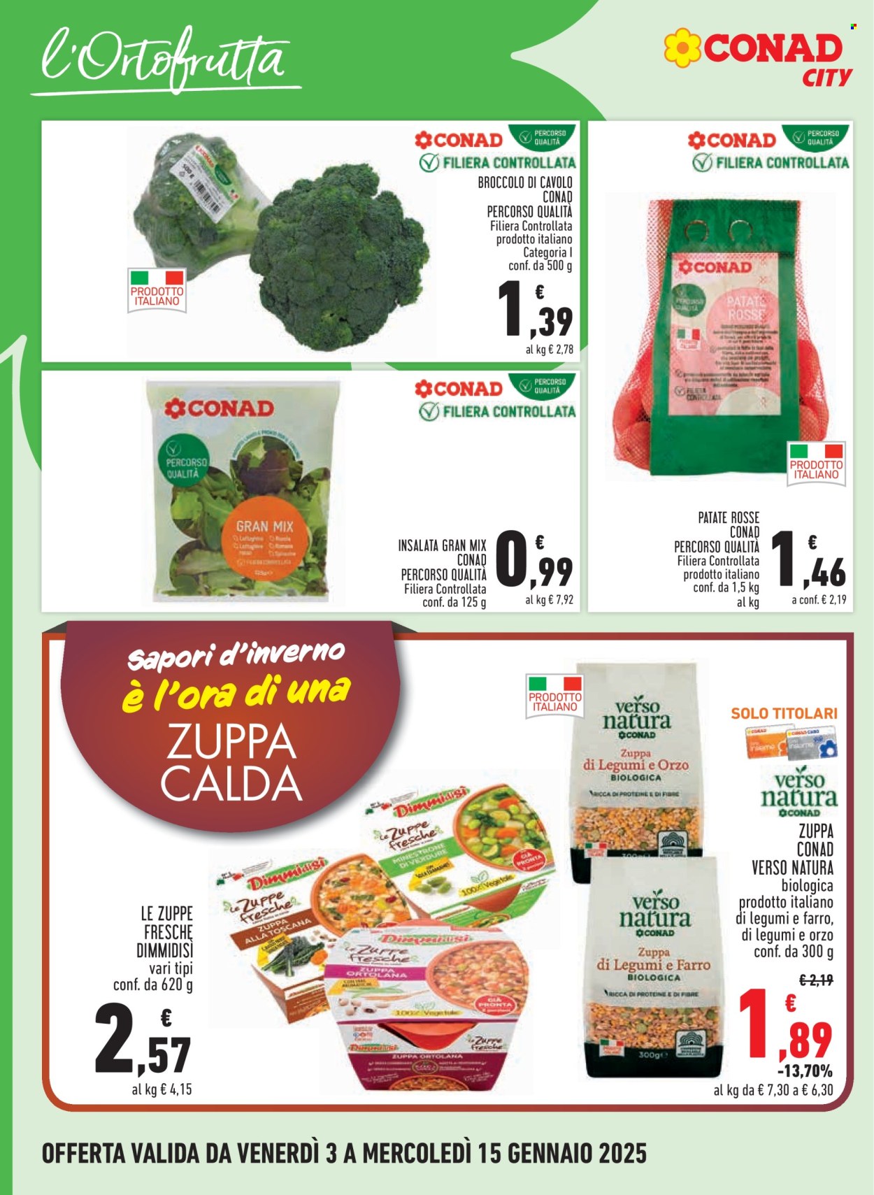Volantino Conad - 3/1/2025 - 15/1/2025. Pagina 6