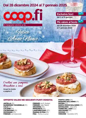 Volantino Coop - 28/12/2024 - 7/1/2025.