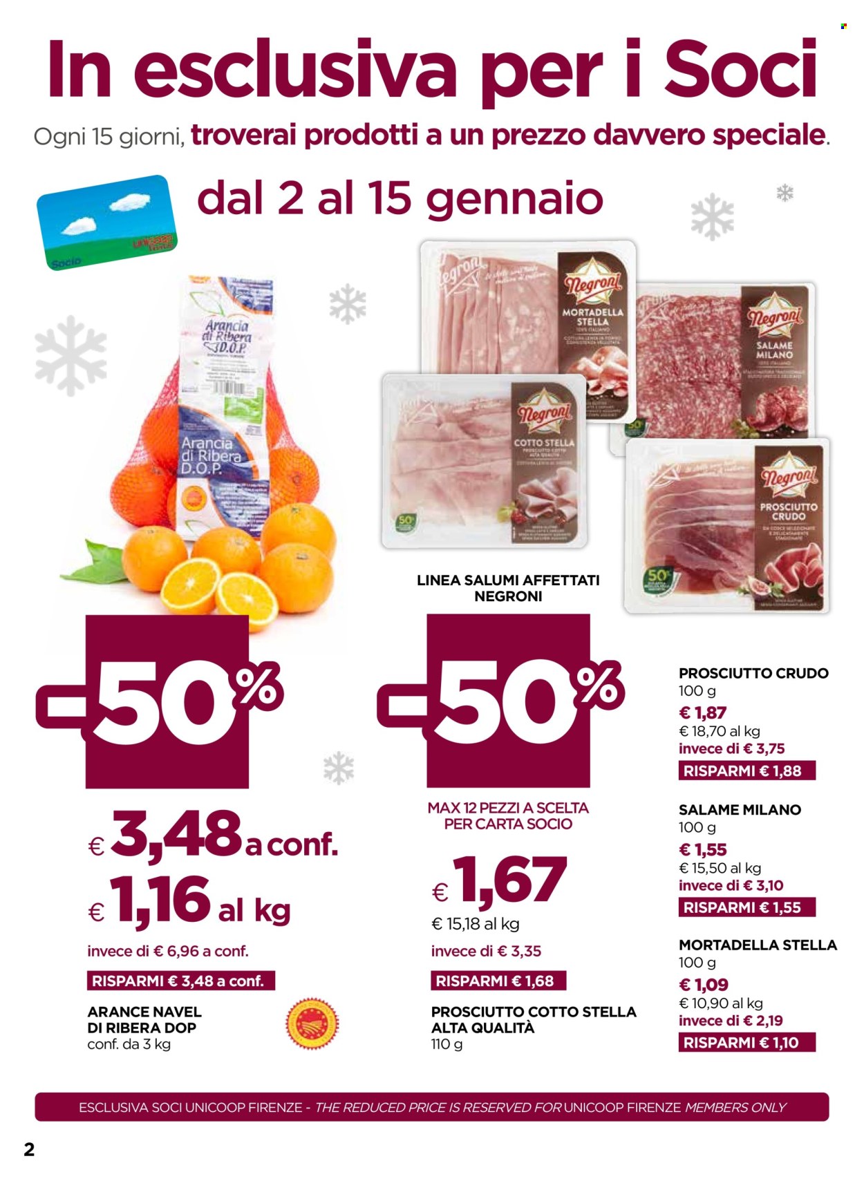 Volantino Coop - 28/12/2024 - 7/1/2025. Pagina 2