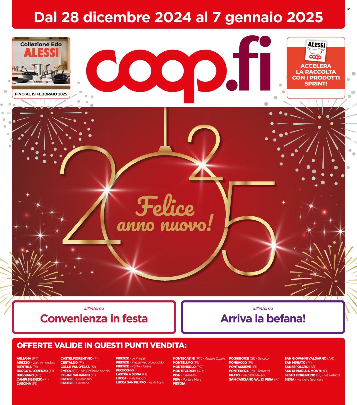 Volantino Coop - 28/12/2024 - 7/1/2025. Pagina 1