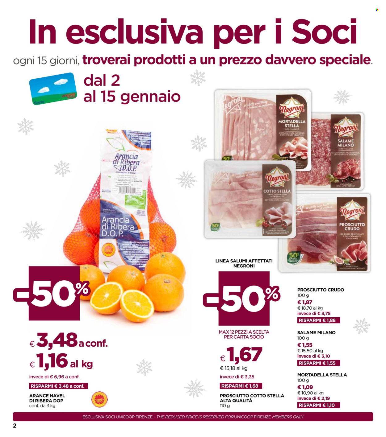 Volantino Coop - 28/12/2024 - 7/1/2025. Pagina 2