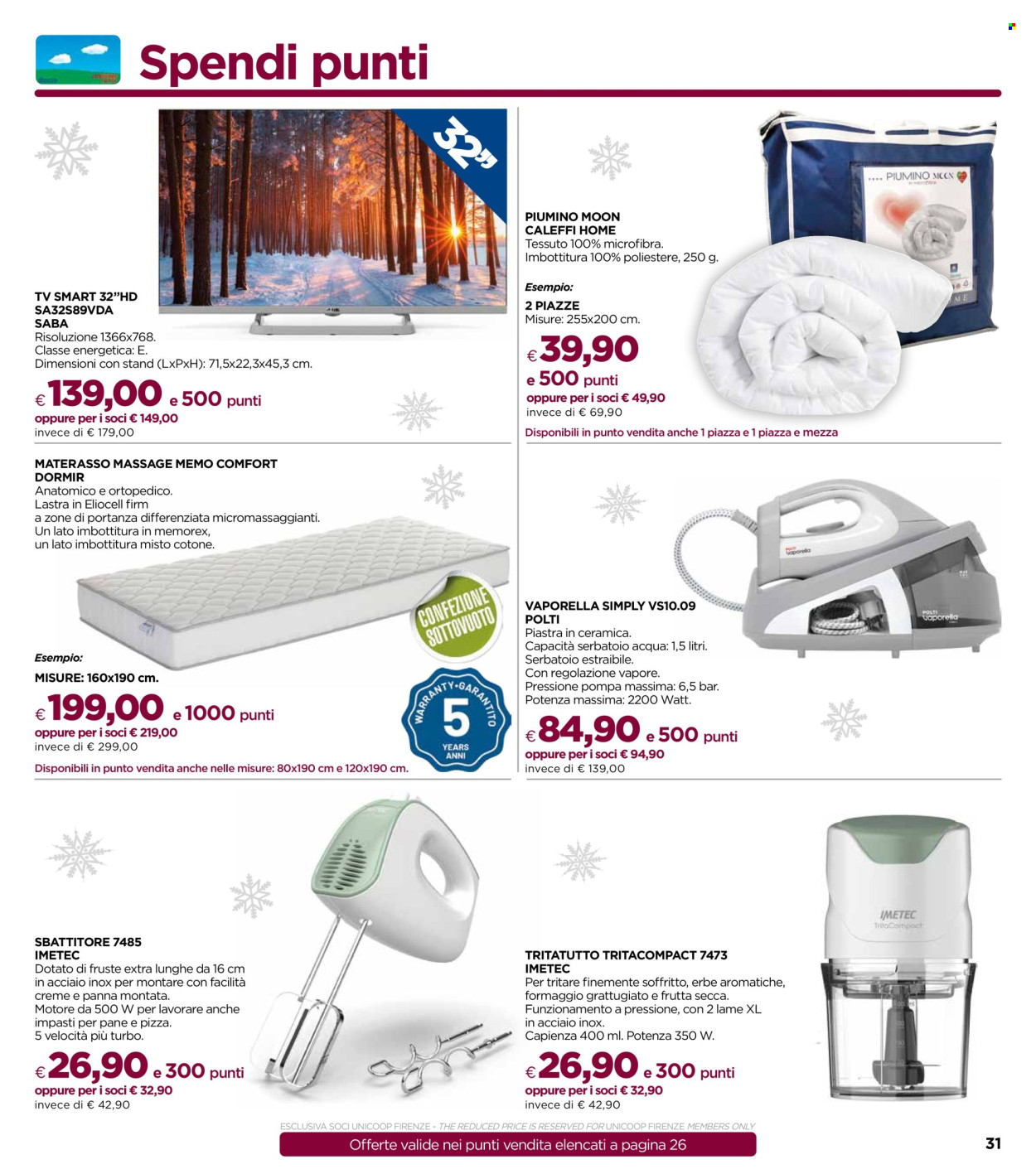 Volantino Coop - 28/12/2024 - 7/1/2025. Pagina 31