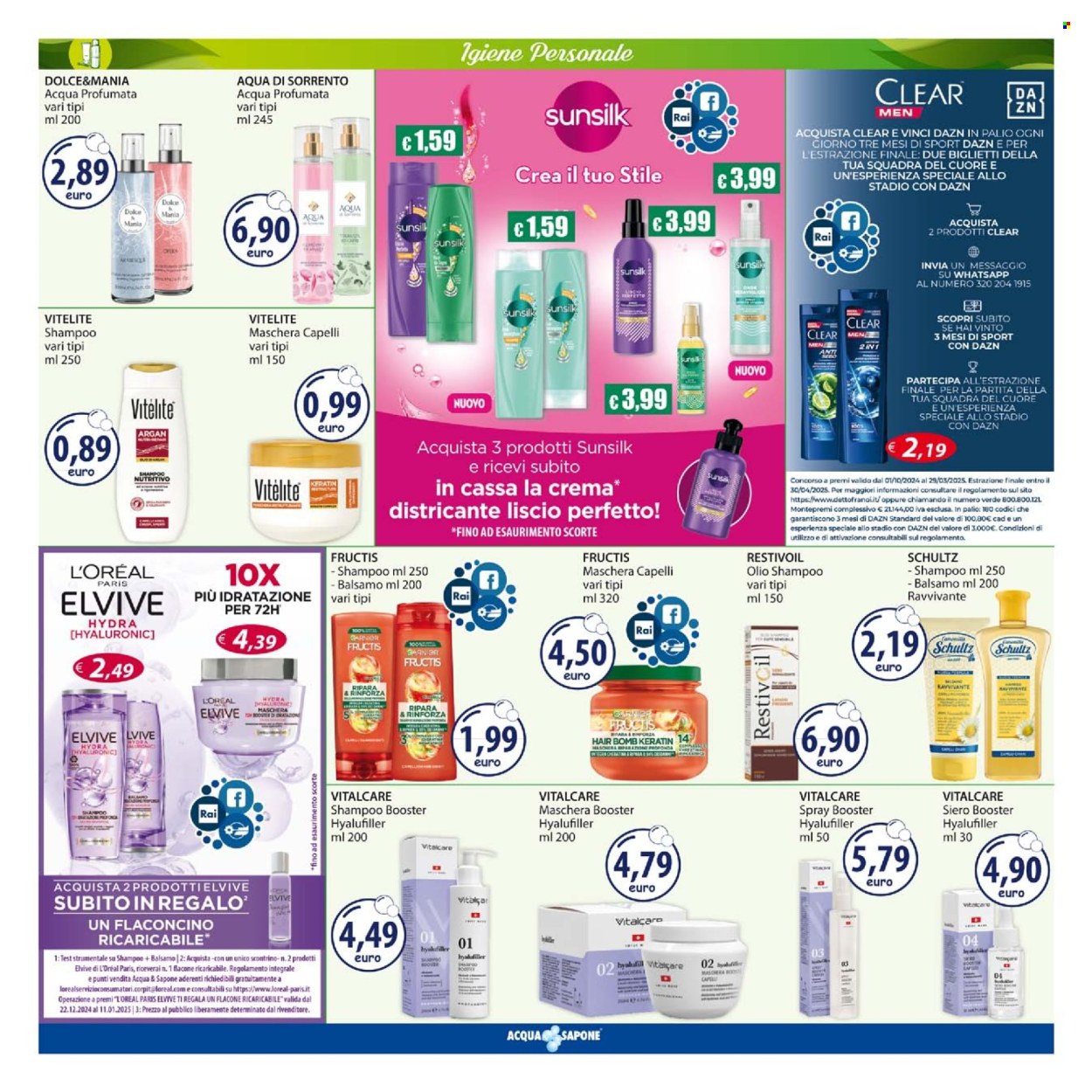 Leták Acqua & Sapone - 30.12.2024 - 12.1.2025. Strana 7
