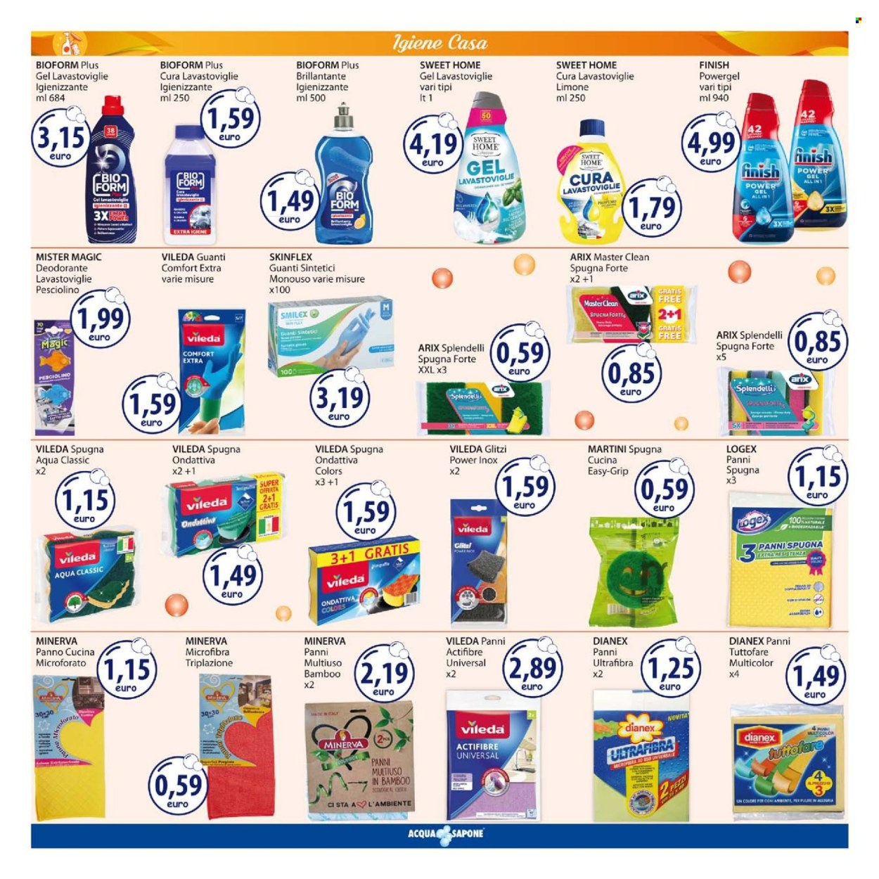 Volantino Acqua & Sapone - 30/12/2024 - 12/1/2025. Pagina 14