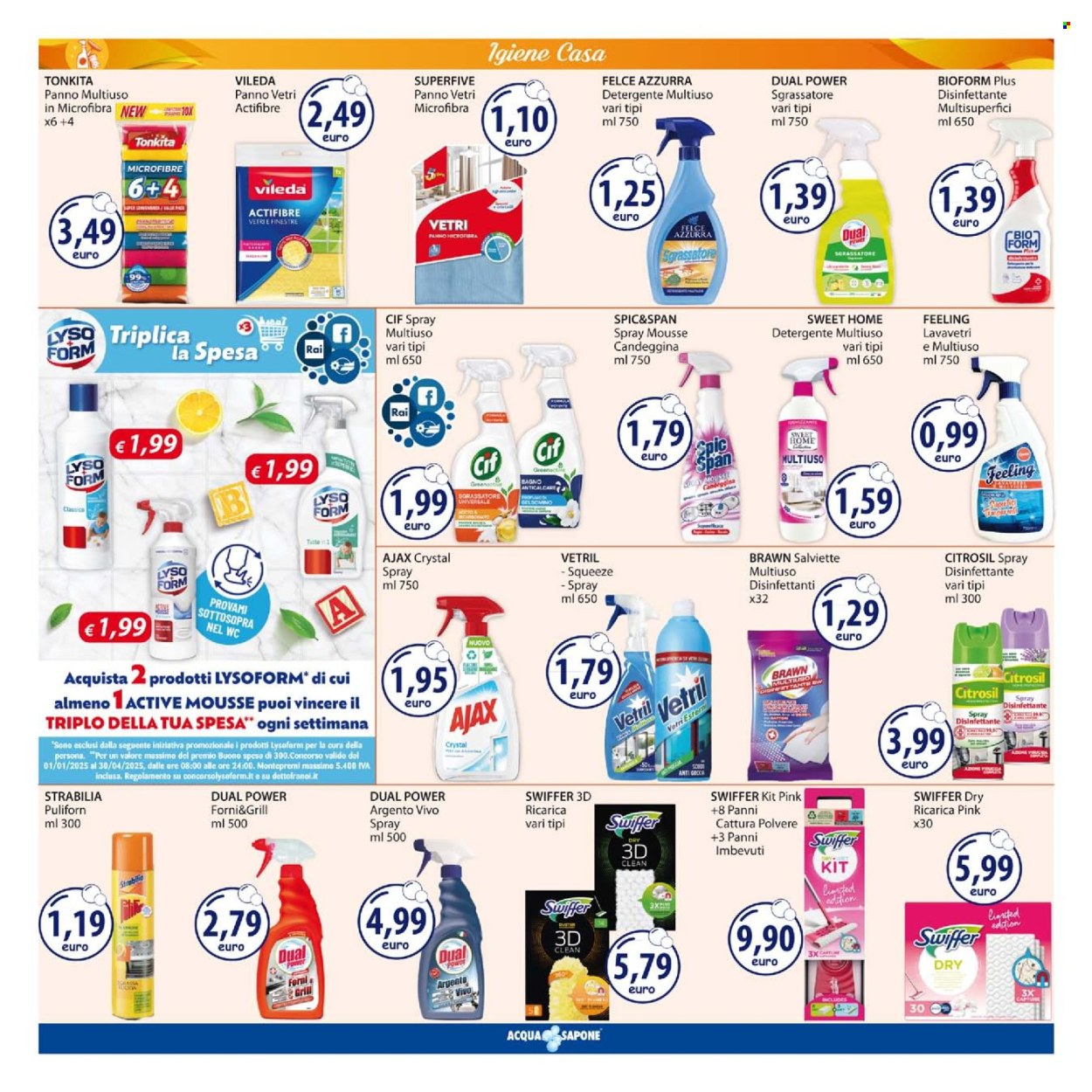 Leták Acqua & Sapone - 30.12.2024 - 12.1.2025. Strana 15