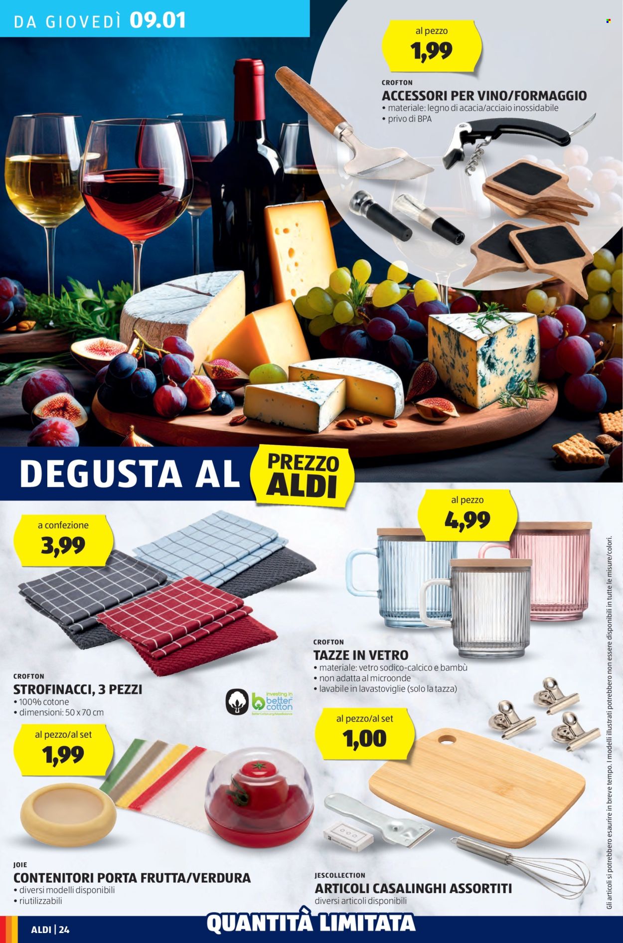 Volantino Aldi - 6/1/2025 - 12/1/2025. Pagina 24
