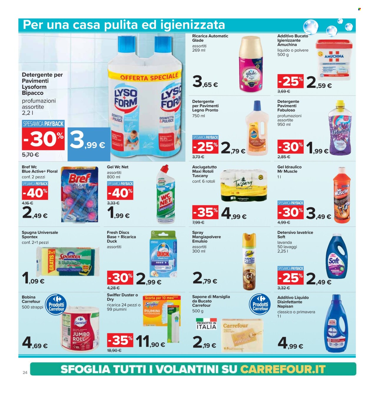 Volantino Carrefour - 3/1/2025 - 15/1/2025. Pagina 24