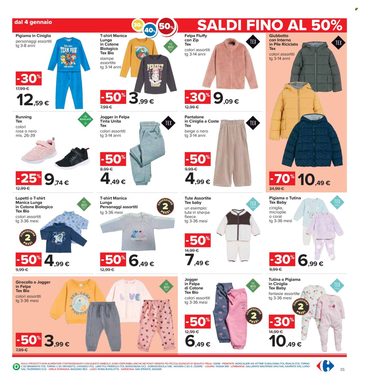 Volantino Carrefour - 3/1/2025 - 15/1/2025. Pagina 35