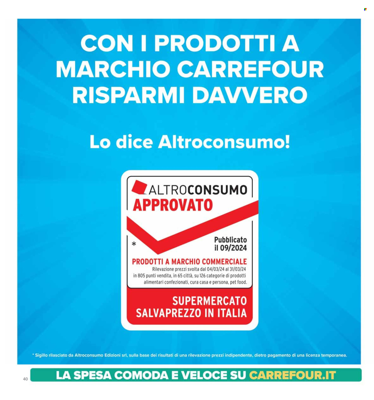 Leták Carrefour - 3.1.2025 - 15.1.2025. Strana 40