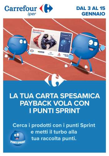 Volantino Carrefour - 3/1/2025 - 15/1/2025.