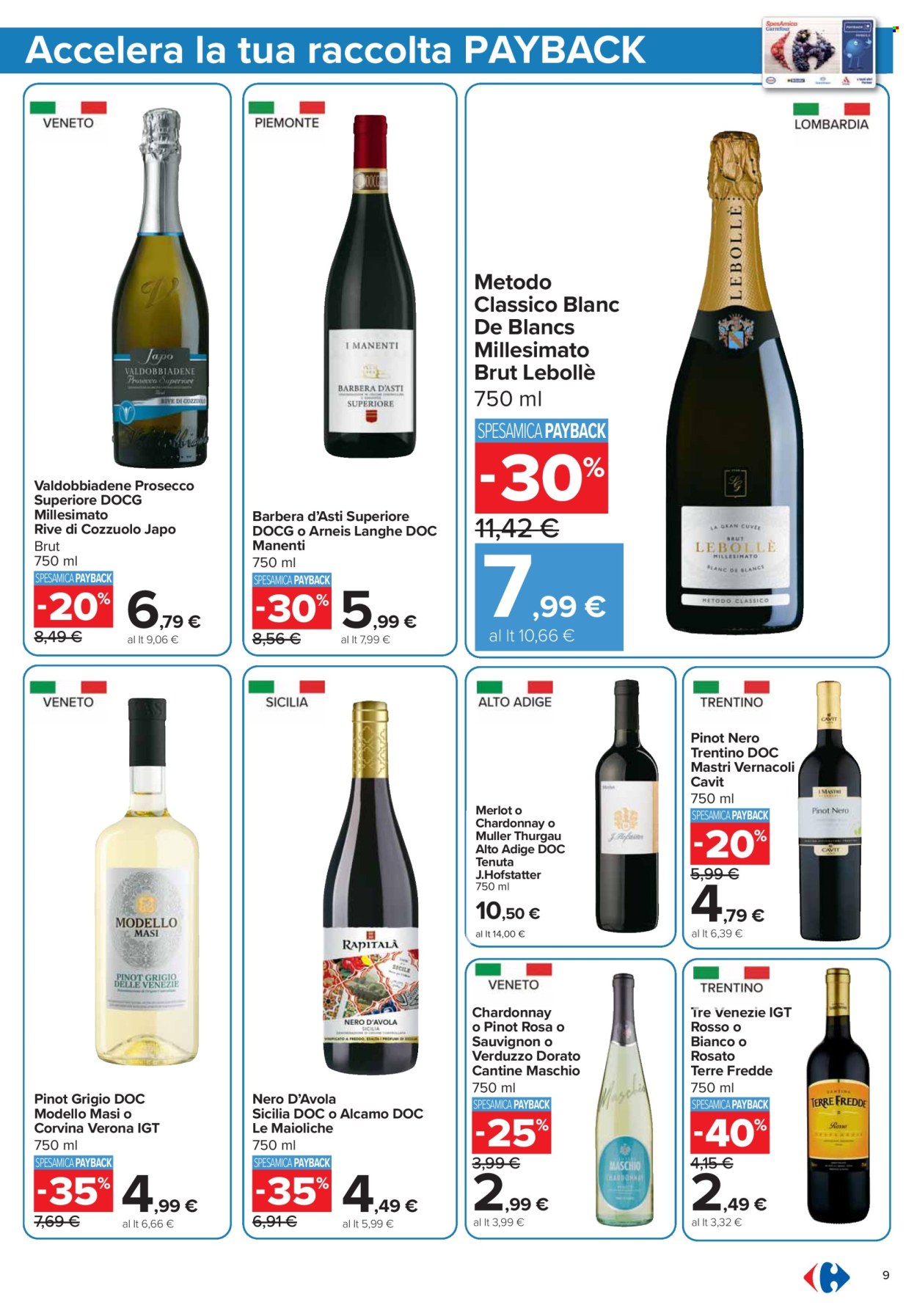 Volantino Carrefour - 3/1/2025 - 15/1/2025. Pagina 9