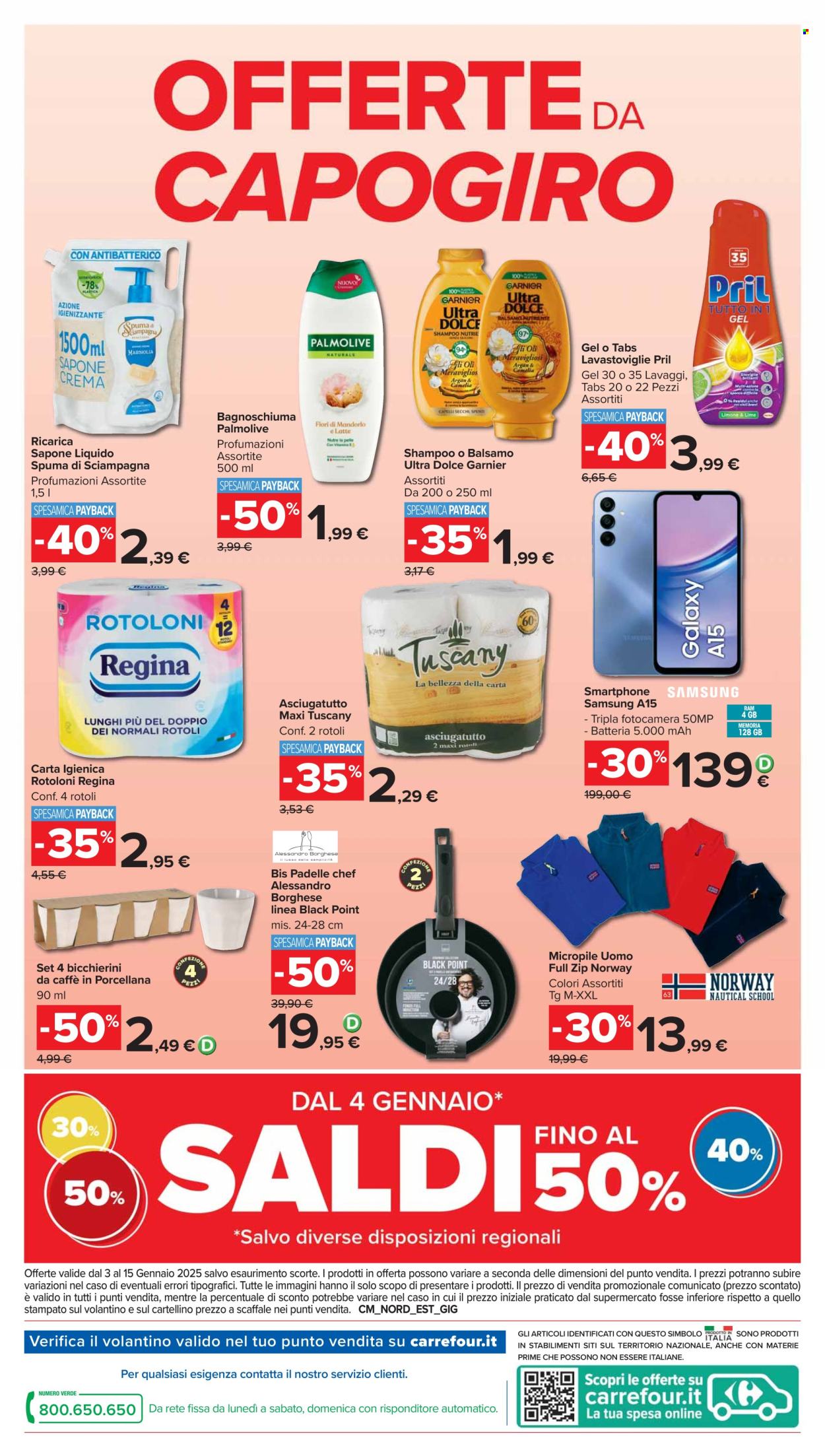 Volantino Carrefour - 3/1/2025 - 15/1/2025. Pagina 28