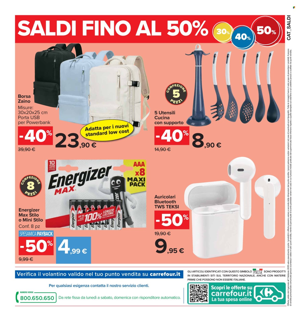 Volantino Carrefour - 4/1/2025 - 1/2/2025. Pagina 4