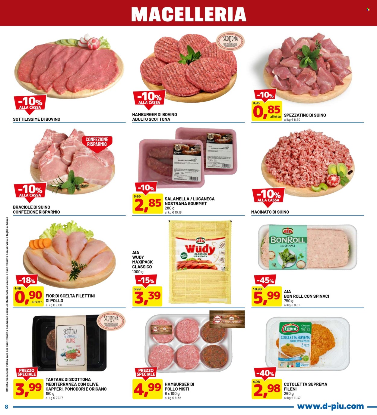 Volantino Dpiù - 3/1/2025 - 12/1/2025. Pagina 8