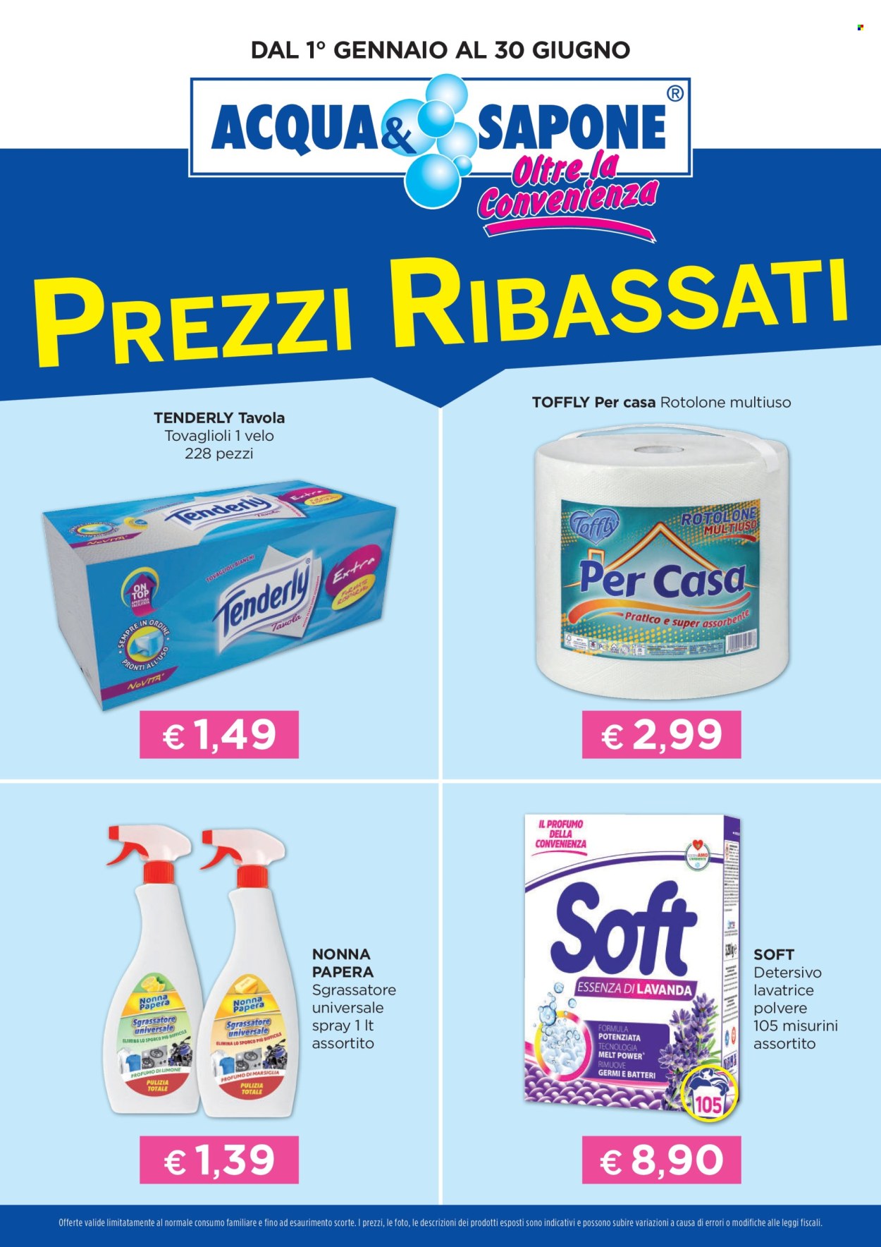 Leták Acqua & Sapone - 1.1.2025 - 30.6.2025. Strana 2