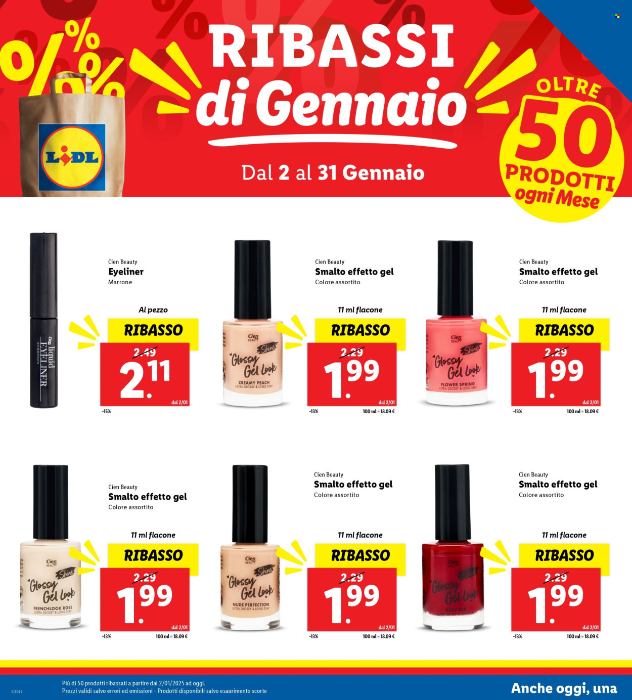 Leták Lidl - 2.1.2025 - 31.1.2025. Strana 18