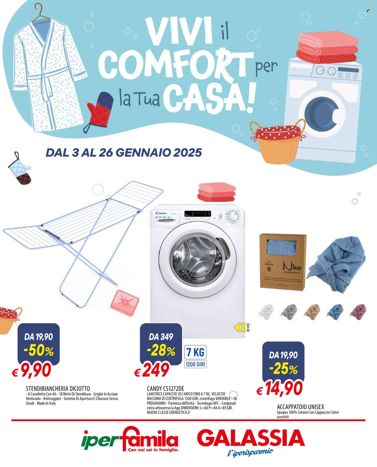 Volantino Famila - 3/1/2025 - 26/1/2025. Pagina 1